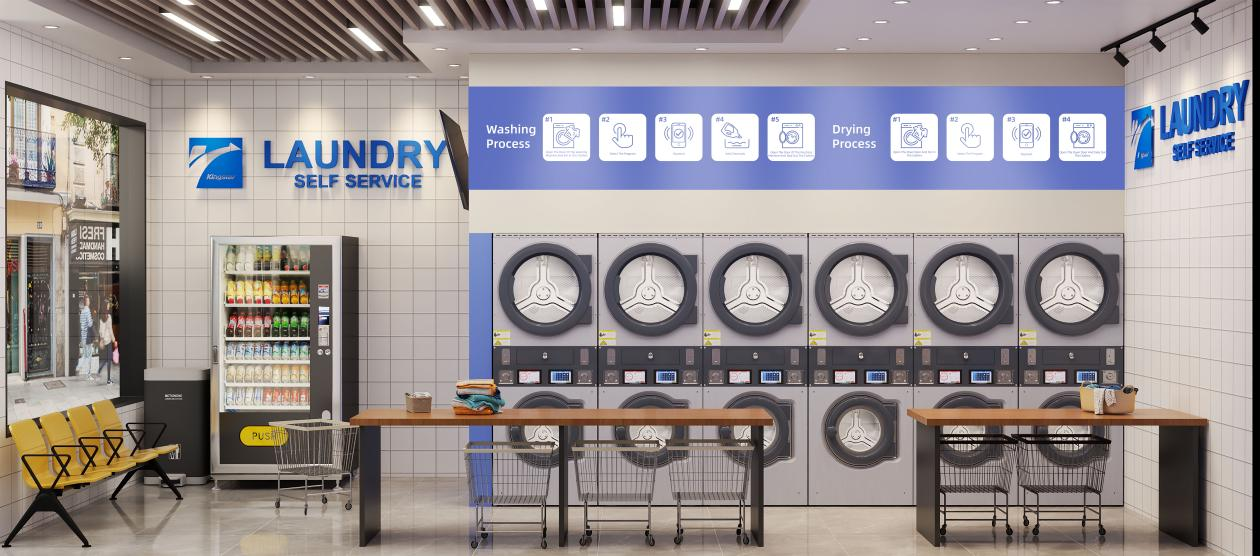 Kingstar Commerical Laundry System: Førende trenden inden for møntdrevet vaskeri